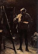 Honore Daumier, The Painter before his Picture